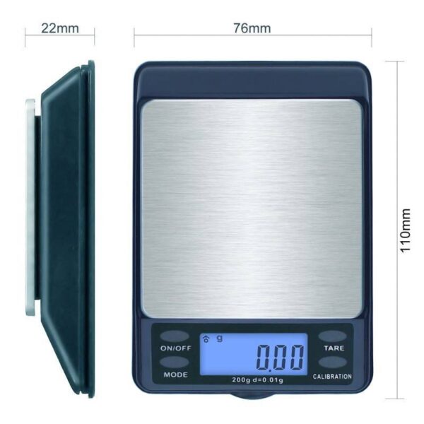 DIPSE MTW SERIE - Mini Tischwaage mit Schutzdeckel - 500g bestellen