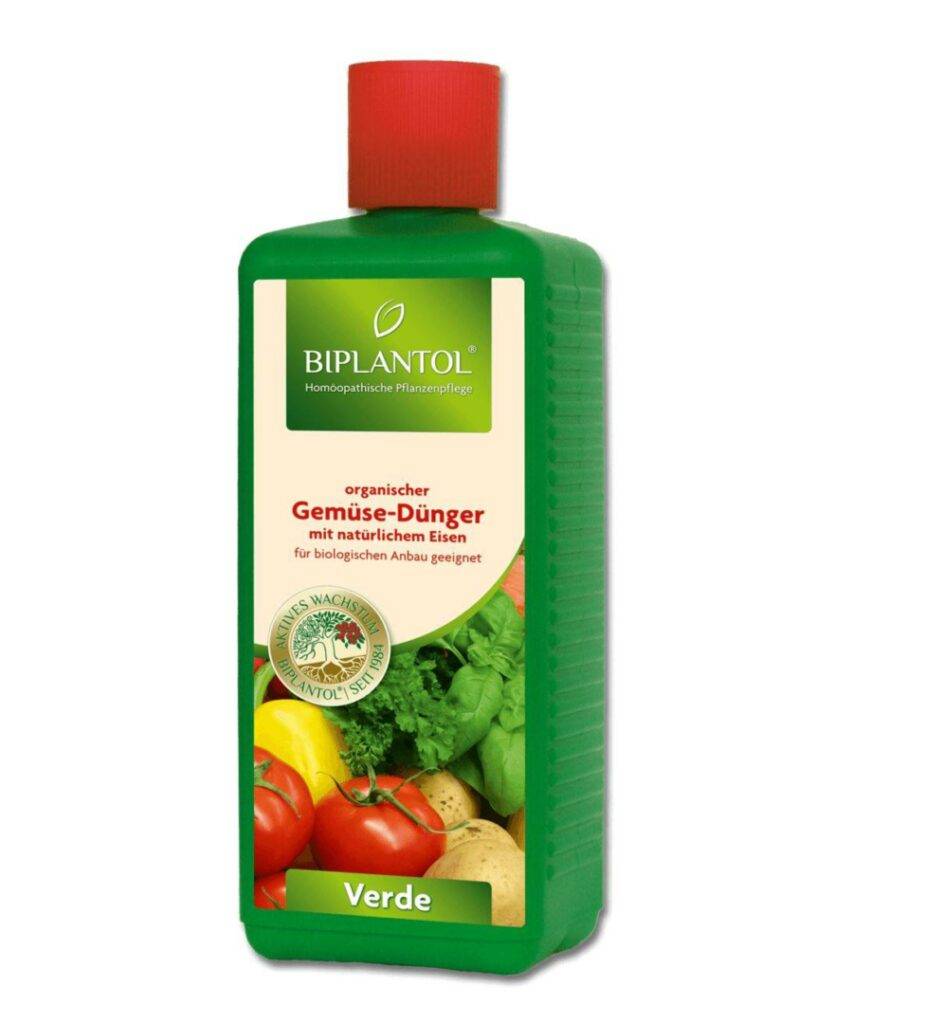 BIPLANTOL® Verde 1L organischer Gemüse Dünger CHILIGROW.de