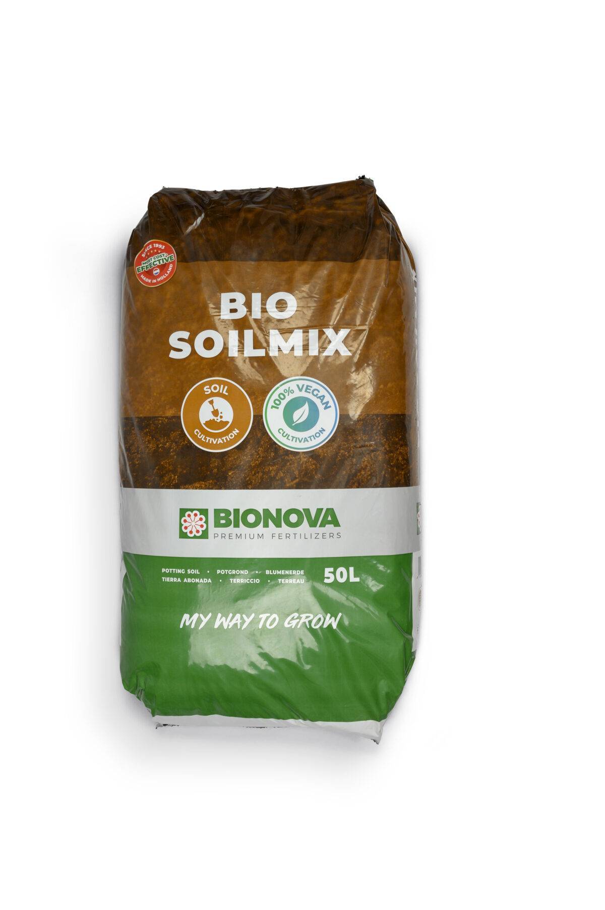 Erde BIO Soilmix Bionova 50 Liter