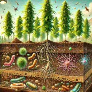 Bodenbiologie und Mikrobiologie im Cannabis-Anbau mit Living Soil