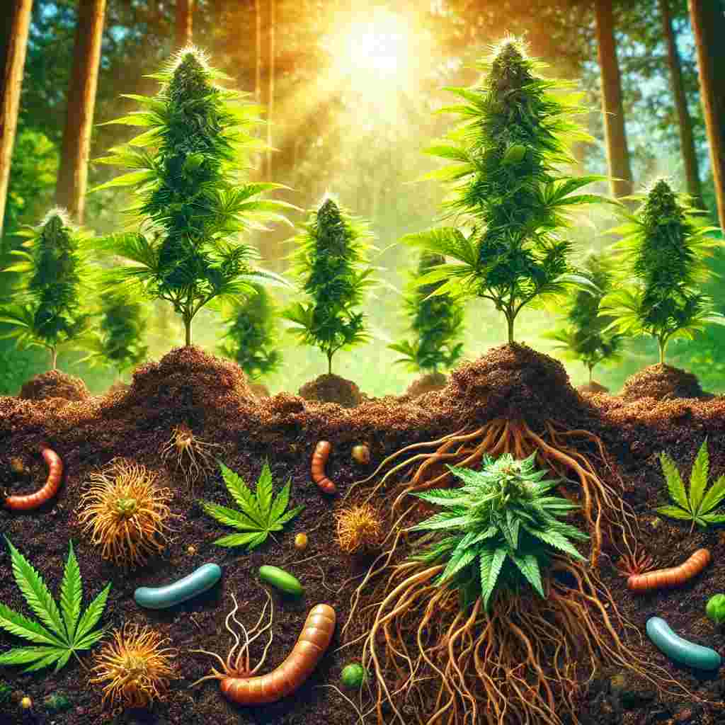 Die Essenz des Cannabis-Anbaus in Living Soil