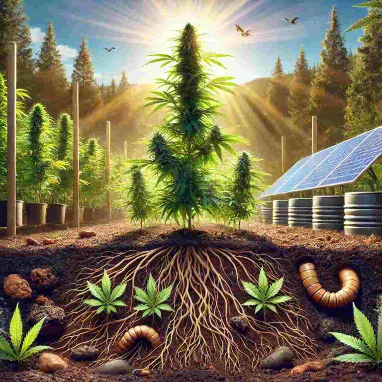 Nachhaltigkeit im CannabisAnbau mit Living Soil Living Soil &