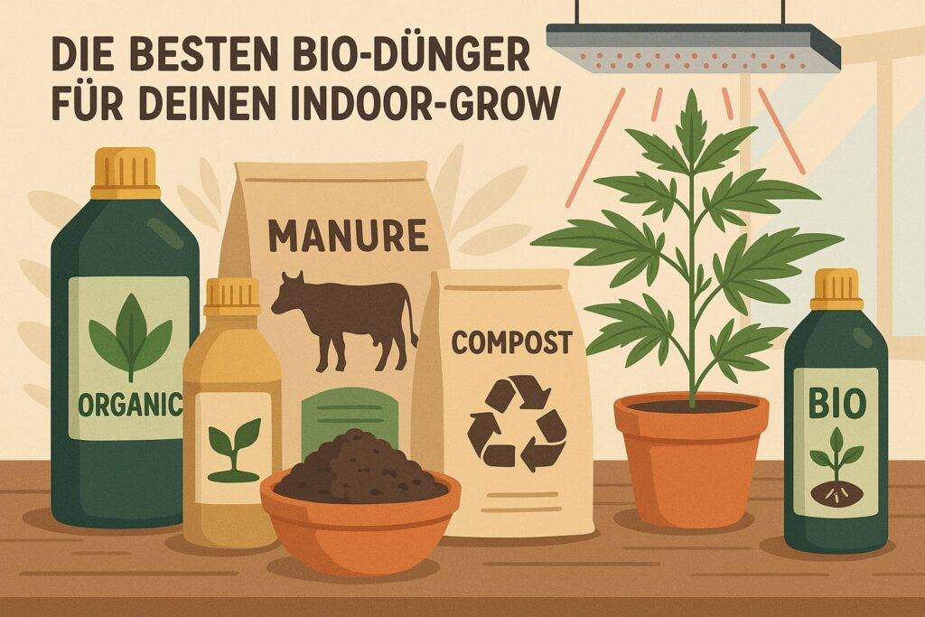 Die besten Bio-Dünger für deinen Cannabis-Indoor-Grow