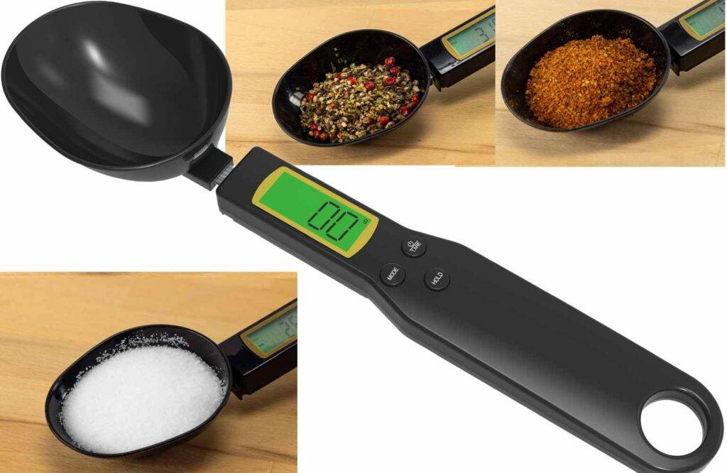 Digitale Löffelwaage bis 500g, 0,1g genau - Wiegelöffel kaufen