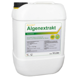 Algenextrakt - Verbessert die Qualität und Lagerstabilität der Ernteprodukte - Fördert die Abwehr- und Widerstandskräfte der Pflanzen