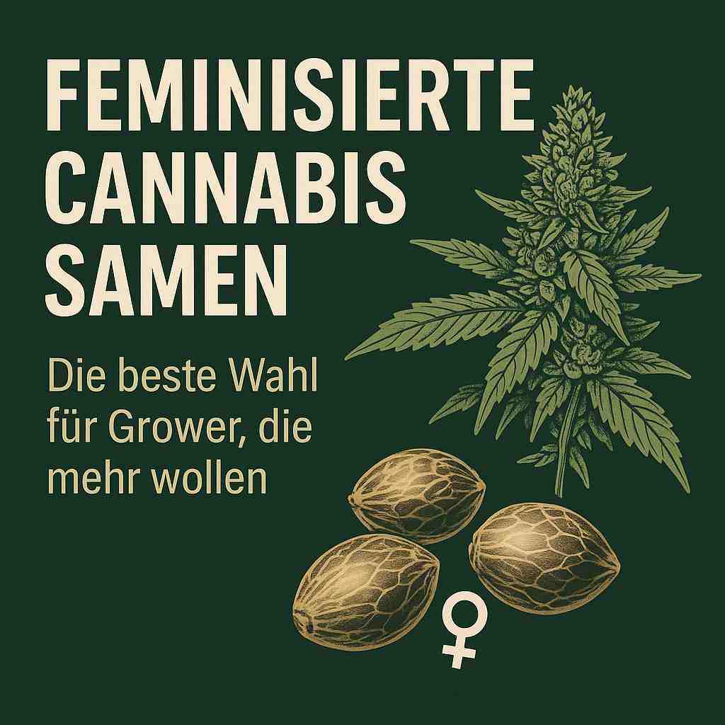 Feminisierte Cannabis Samen beste Wahl für Potenz, Sicherheit und volle Kontrolle