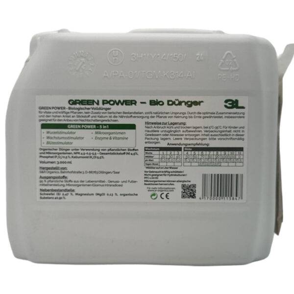 Green Power Bio Dünger sr organics kaufen